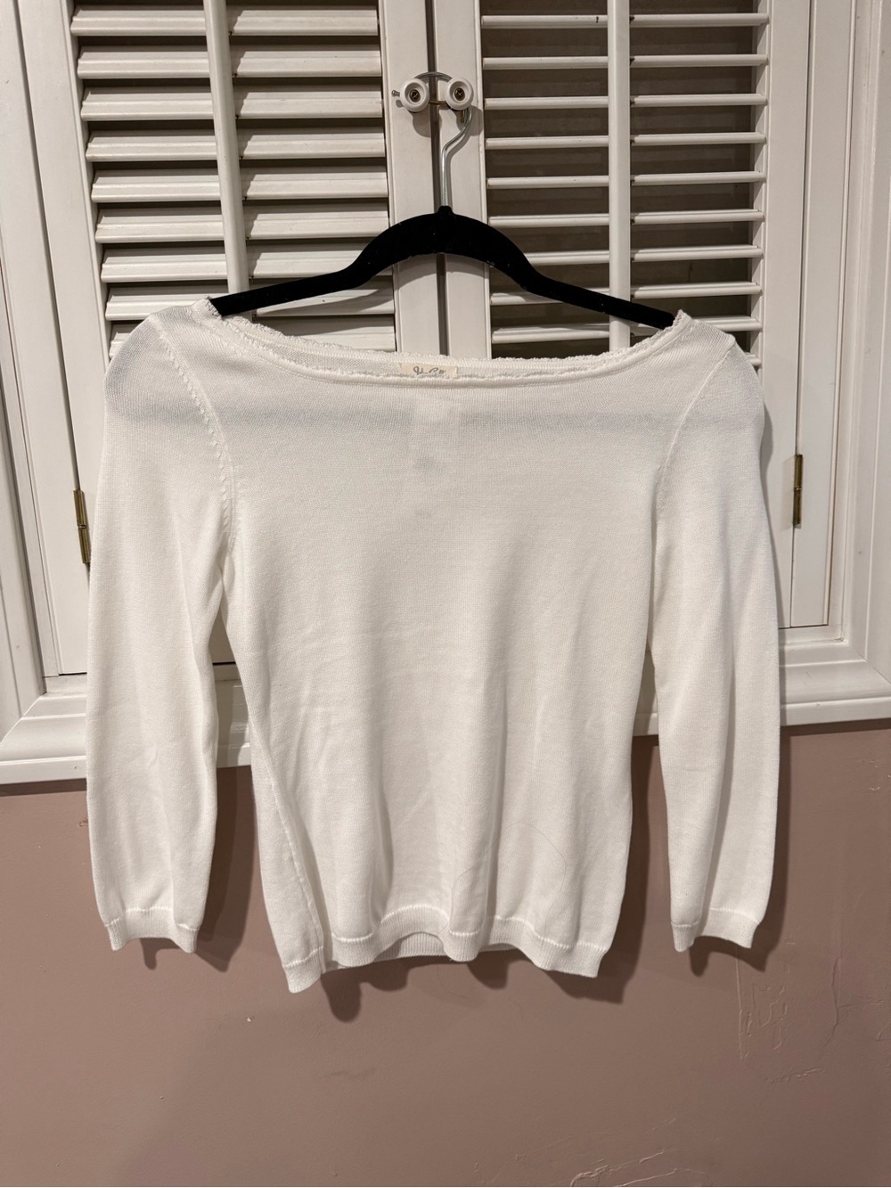 Brandy Melville Off-Shoulder White Lightweight Sweater NWT